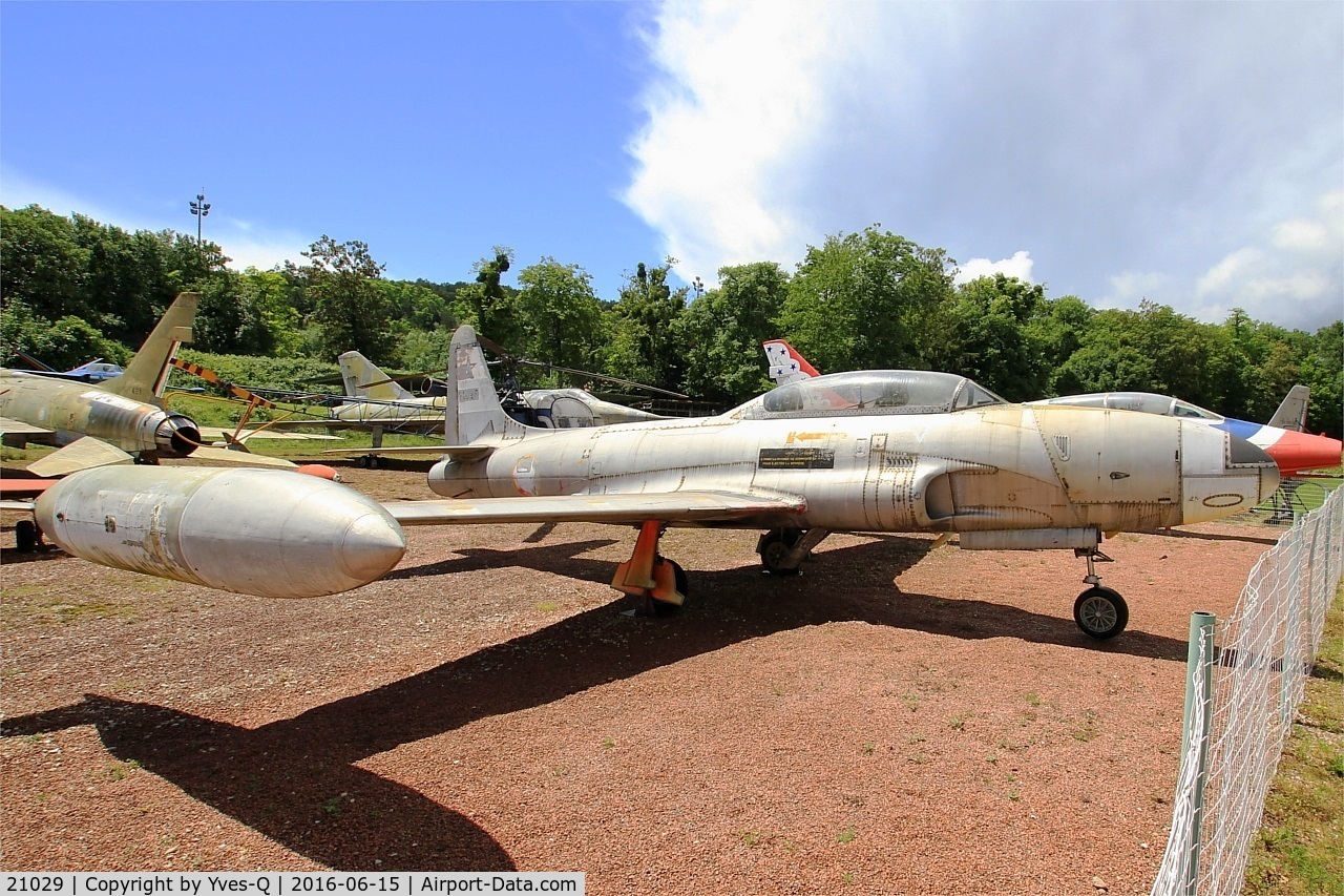 21029, Canadair T-33AN Silver Star 3 C/N T33-029, Canadair T-33AN Silver Star 3, Preserved at Savigny-Les Beaune Museum