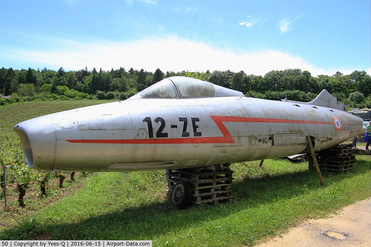 50, Dassault Super Mystere B.2 C/N 50, Dassault Super Mystere B.2, Preserved at Savigny-Les Beaune Museum