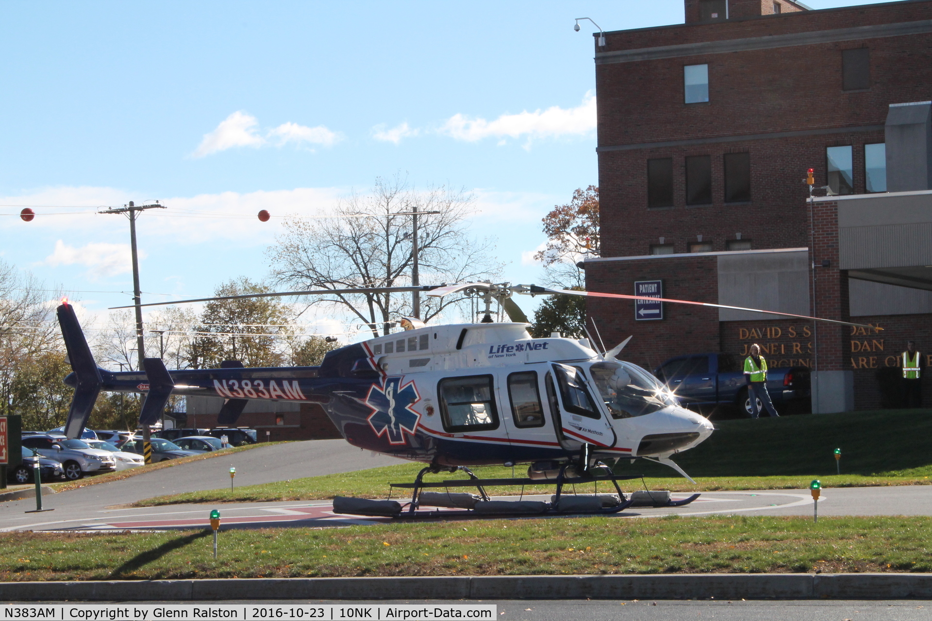 N383AM, 2015 Bell 407 C/N 54634, LifeNet of New York (Air Methods) callsign LifeNet 7-13