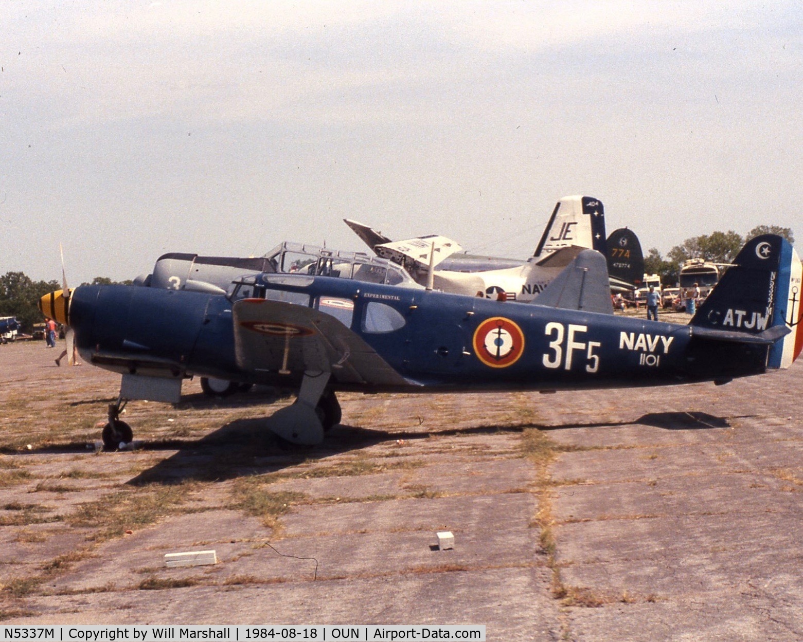 N5337M, 1946 Nord 1101 Noralpha C/N 167, Airshow 