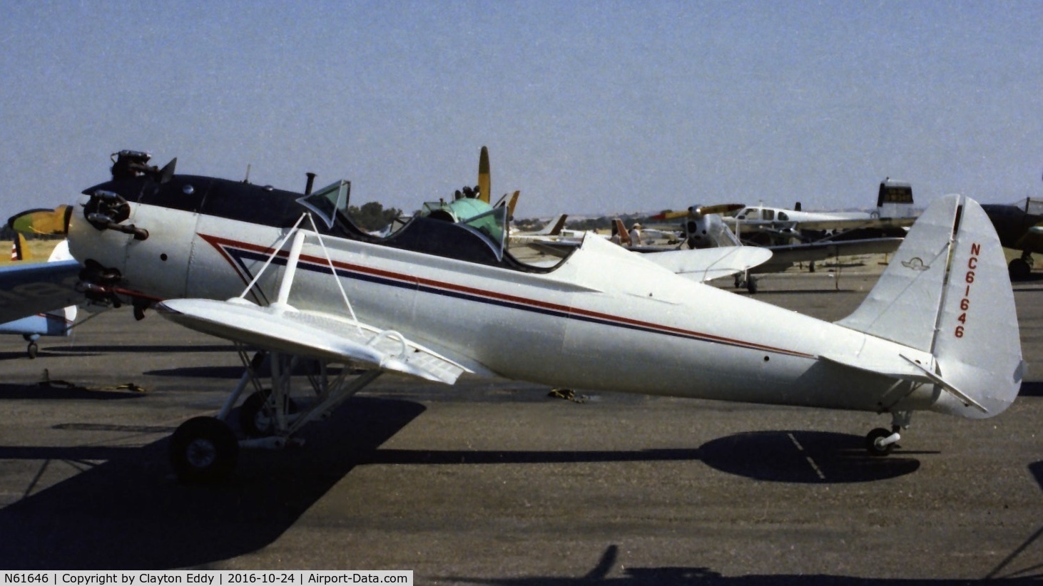 N61646, 1941 Ryan Aeronautical ST3KR C/N 1612, N61646 at a California airport.