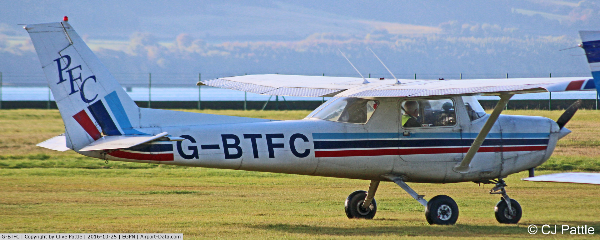 G-BTFC, 1979 Reims F152 C/N 1668, Ex Tayside Aviation aircraft visiting its former base at Dundee EGPN