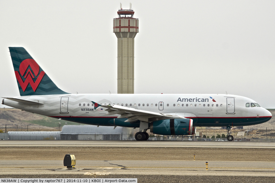 N838AW, 2005 Airbus A319-132 C/N 2615, American Airlines flying legacy America West aircraft.