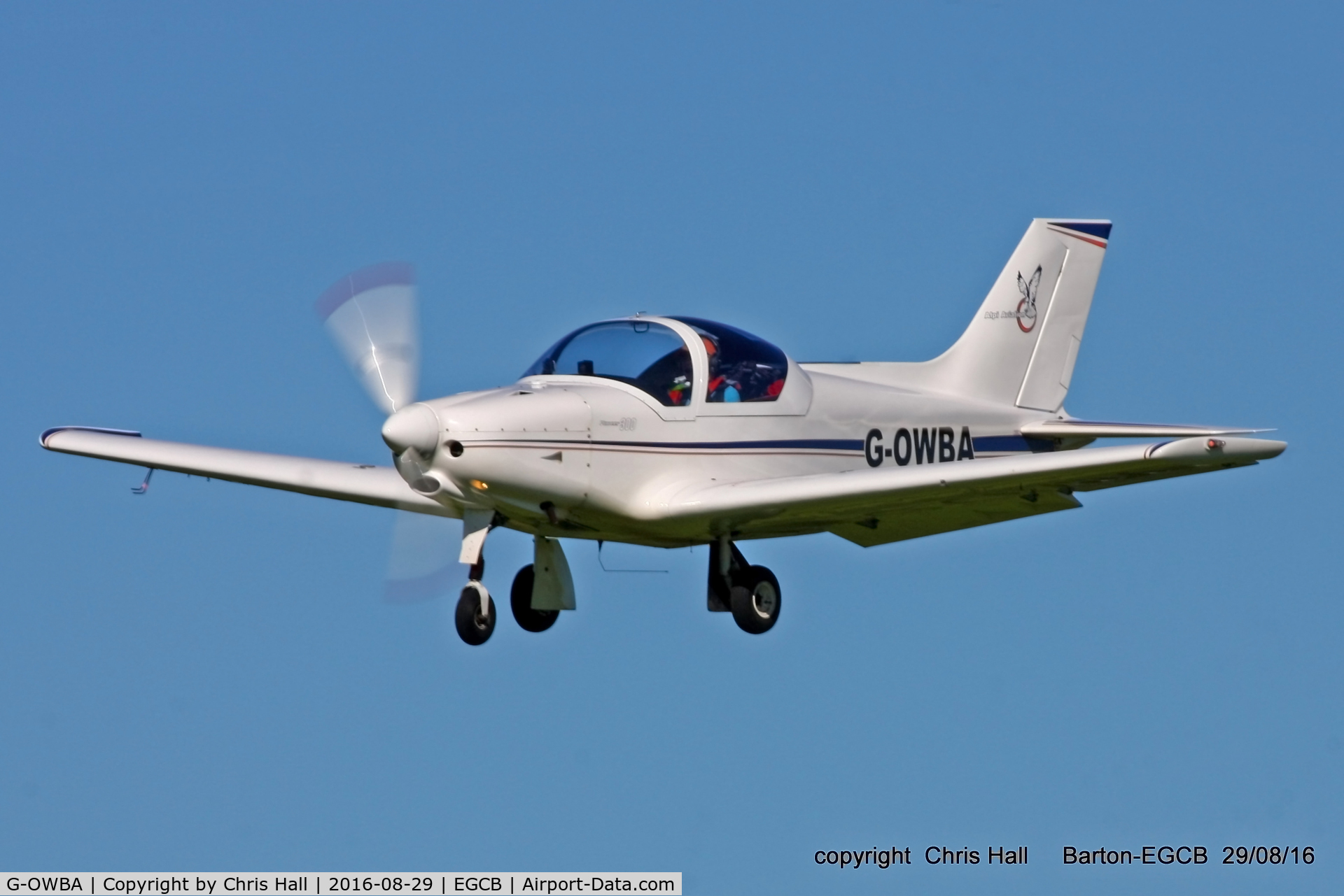G-OWBA, 2013 Alpi Aviation Pioneer 300 C/N LAA 330-15155, at Barton