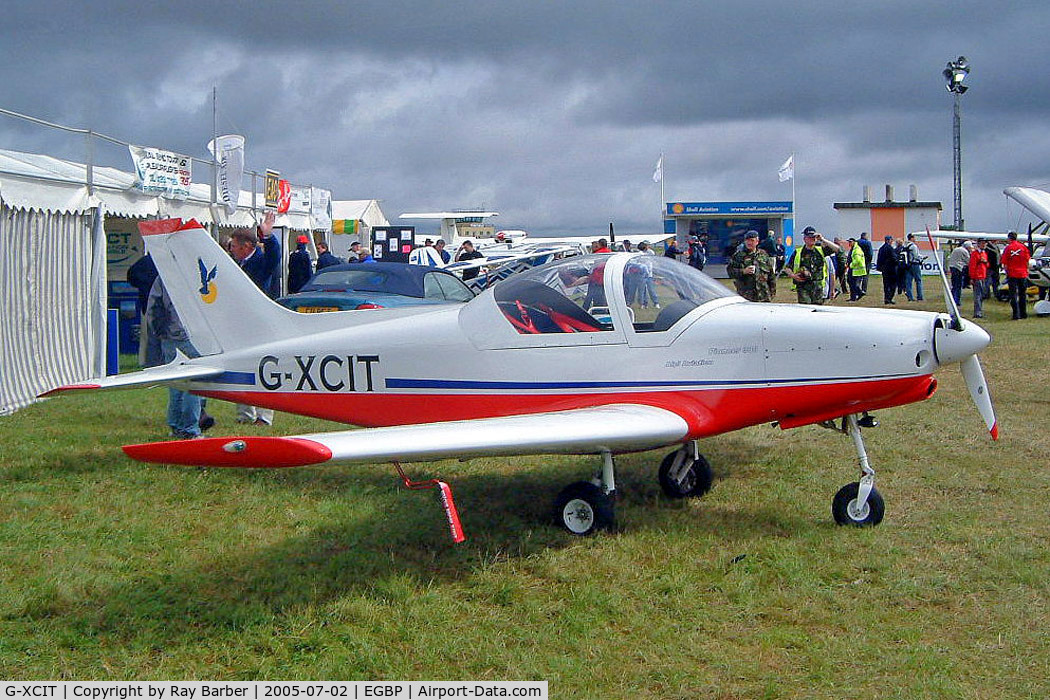 G-XCIT, 2004 Alpi Aviation Pioneer 300 C/N PFA 330-14296, Alpi Aviation Pioneer 300 [PFA 330-14296] Kemble~G 02/07/2005