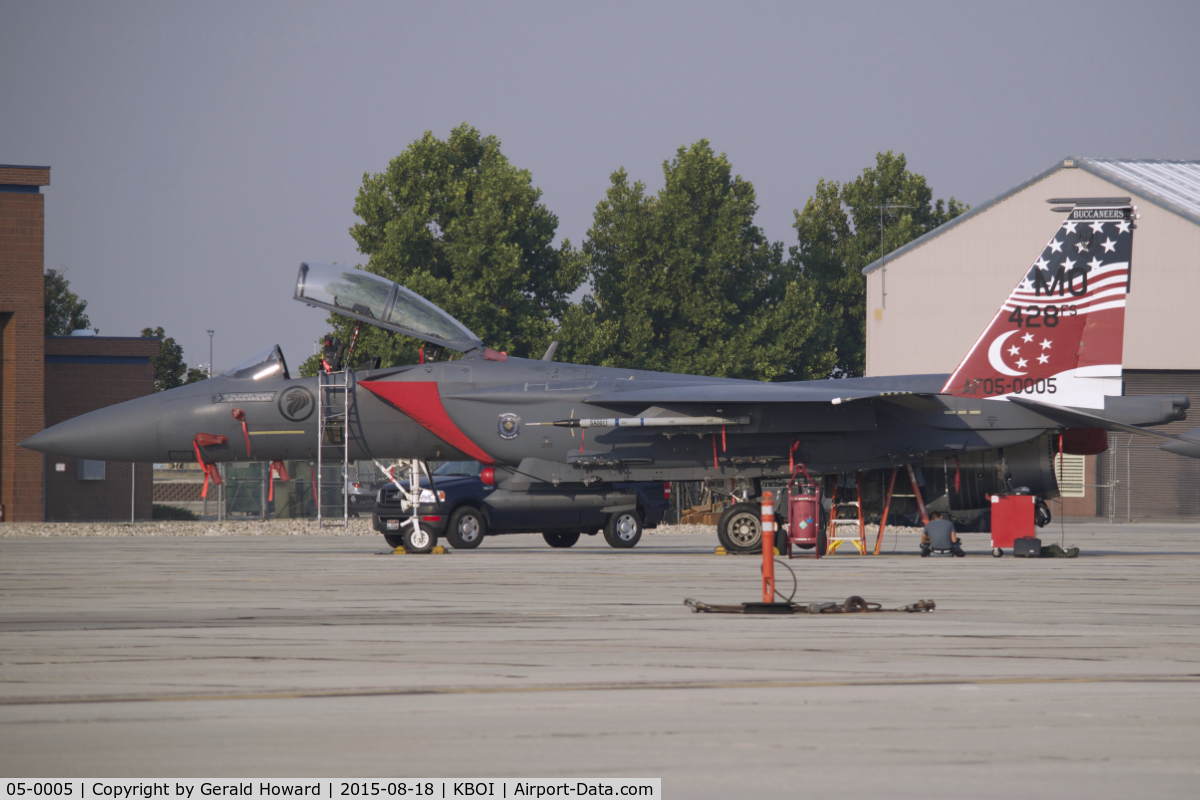 05-0005, 2005 Boeing F-15SG Strike Eagle C/N SG5, 428th Fighter Sq., 