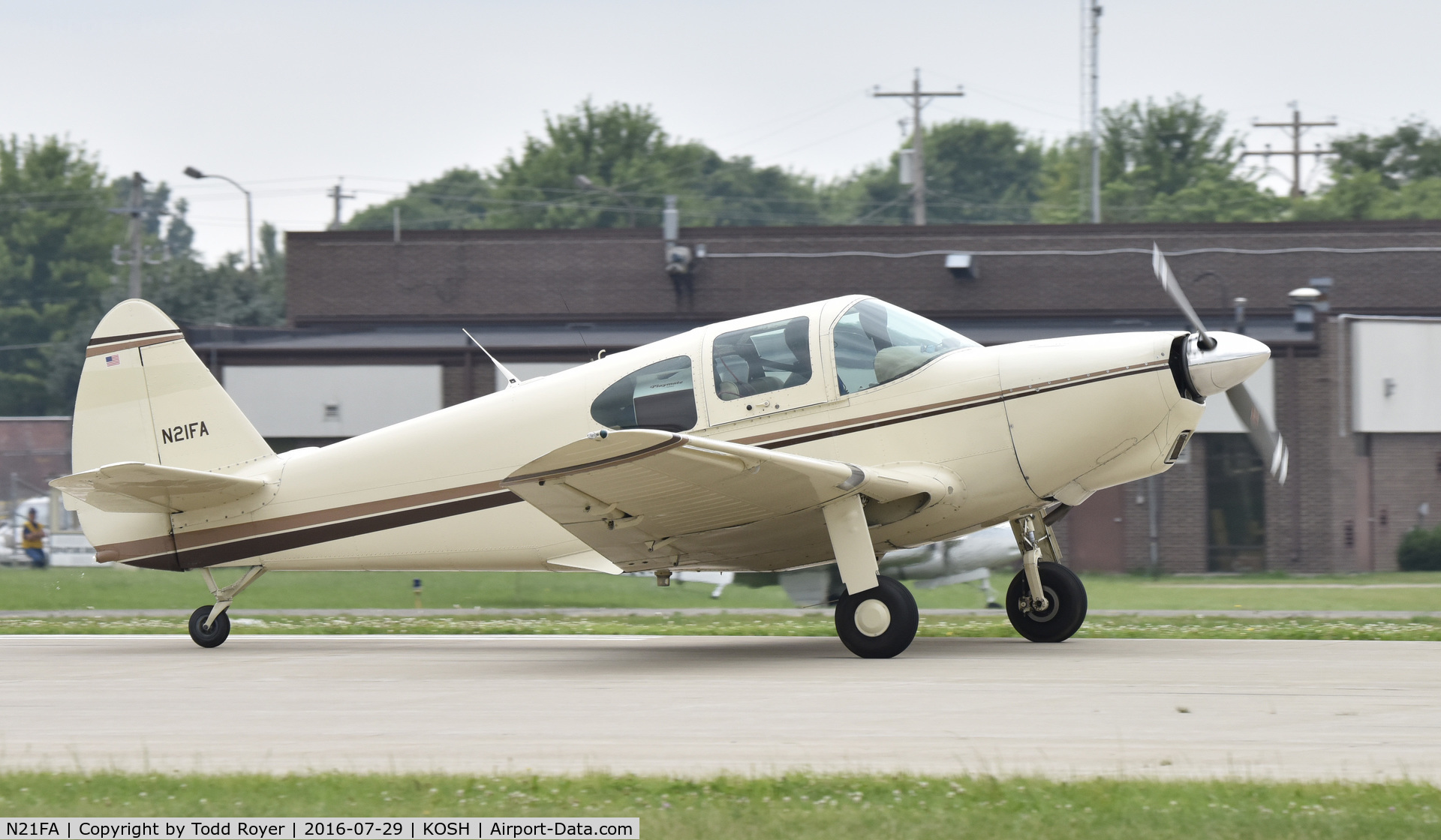 N21FA, 1950 Globe GC-1B Swift C/N 3727, Airventure 2016