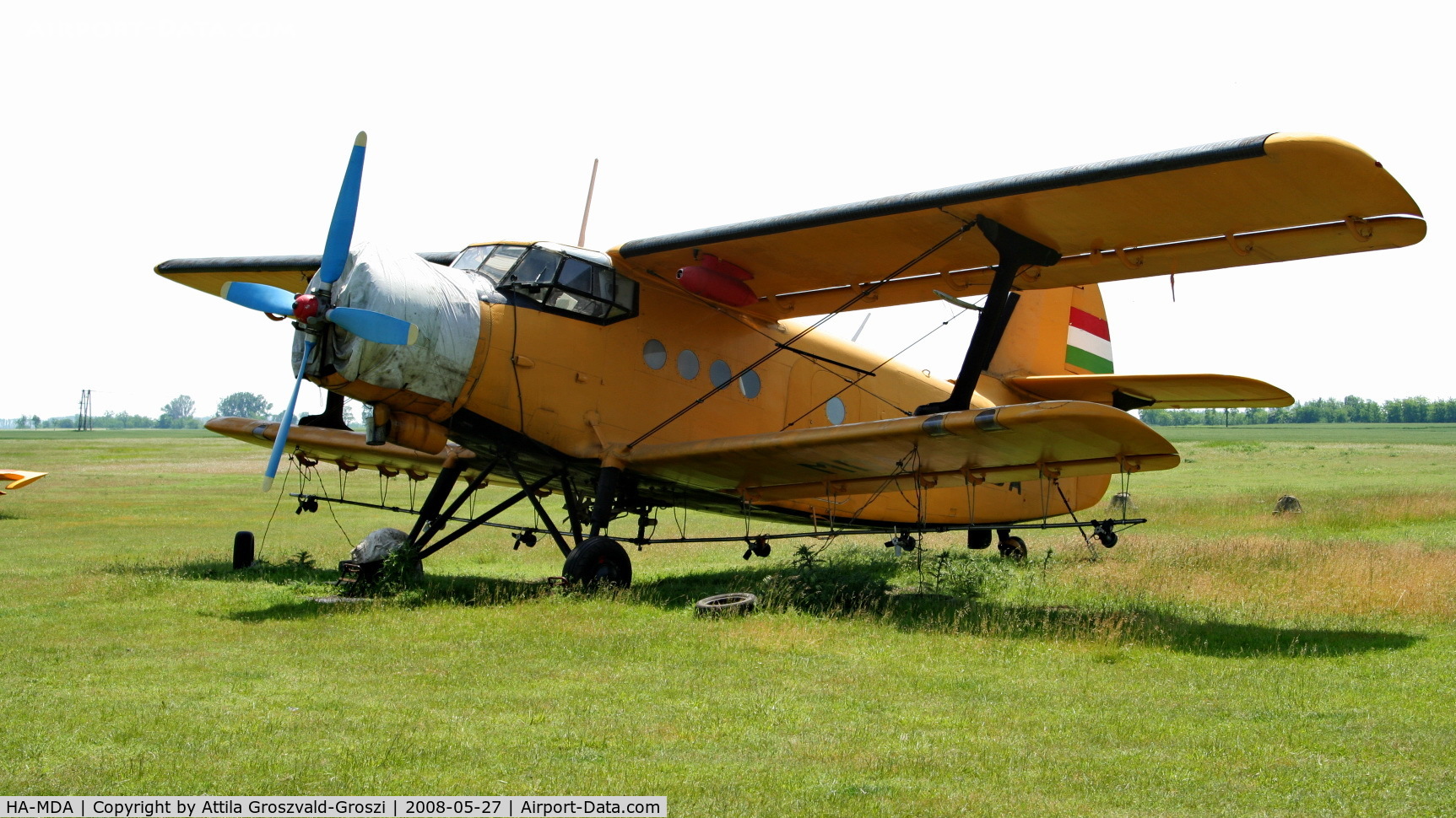 HA-MDA, 1977 PZL-Mielec An-2R C/N 1G176-23, Jászapáti agricultural airport