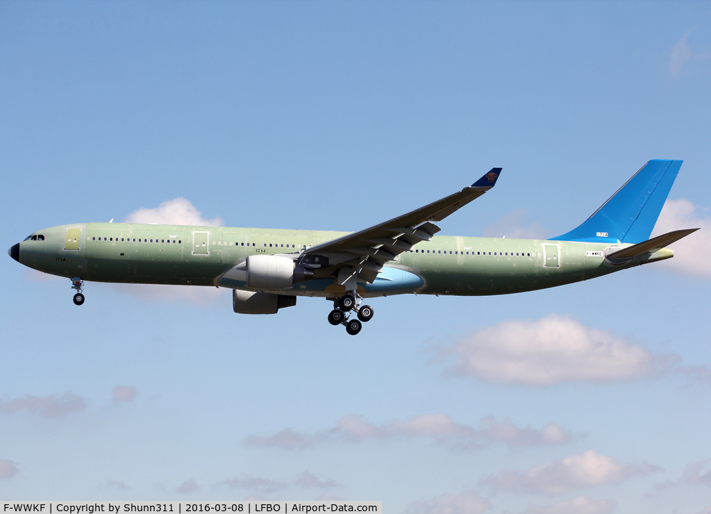 F-WWKF, 2016 Airbus A330-323 C/N 1710, C/n 1714 - For China Southern Airlines