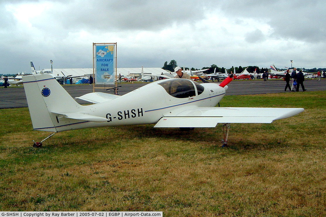 G-SHSH, 2002 Europa Monowheel C/N PFA 247-12722, Europa Avn Europa [PFA 247-12722] Kemble~G 02/07/2005