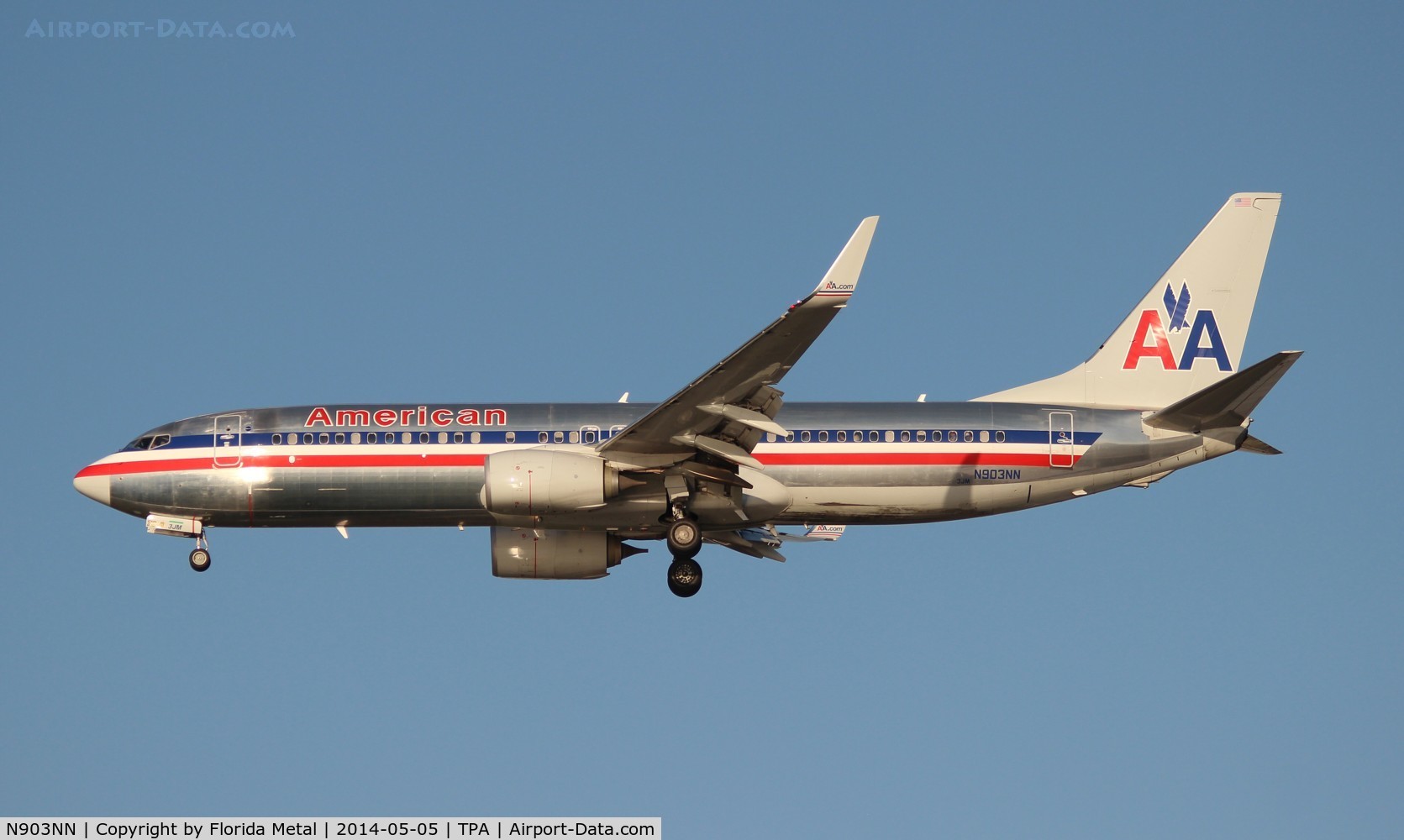 N903NN, 2012 Boeing 737-823 C/N 31153, American