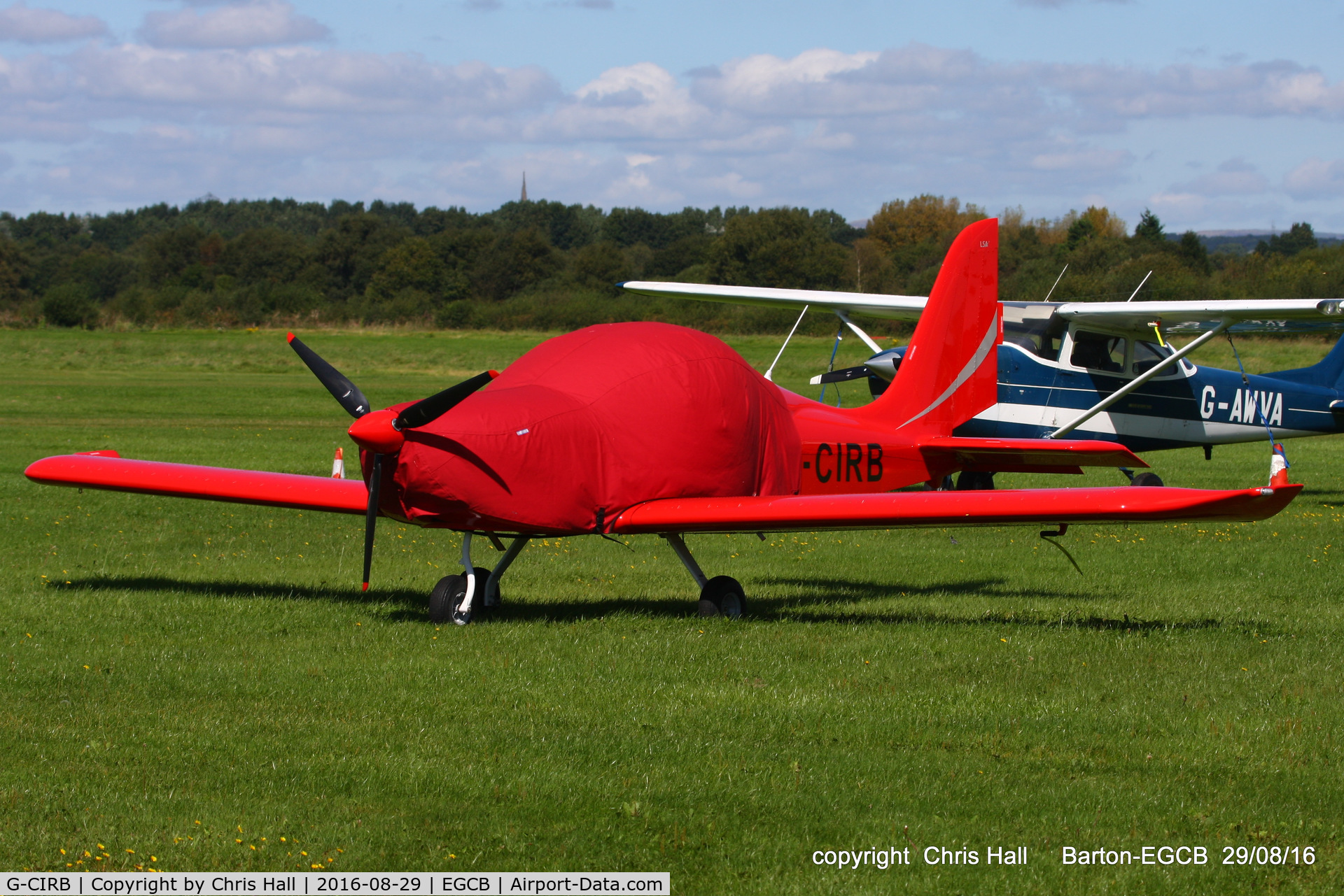 G-CIRB, 2015 Evektor EV-97 Eurostar SL C/N 2015-4219, at Barton