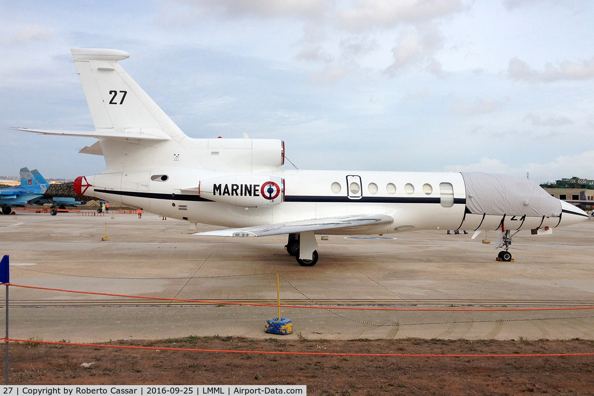 27, Dassault Falcon 50 Surmar C/N 27, MIA 16