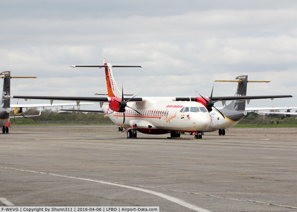 F-WKVG, 2015 ATR 72-600 (72-212A) C/N 1268, C/n 1268 - To be VT-AIX