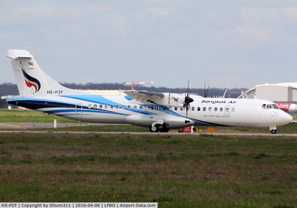 HS-PZF, 2016 ATR 72-600 (72-212A) C/N 1320, Delivery day...