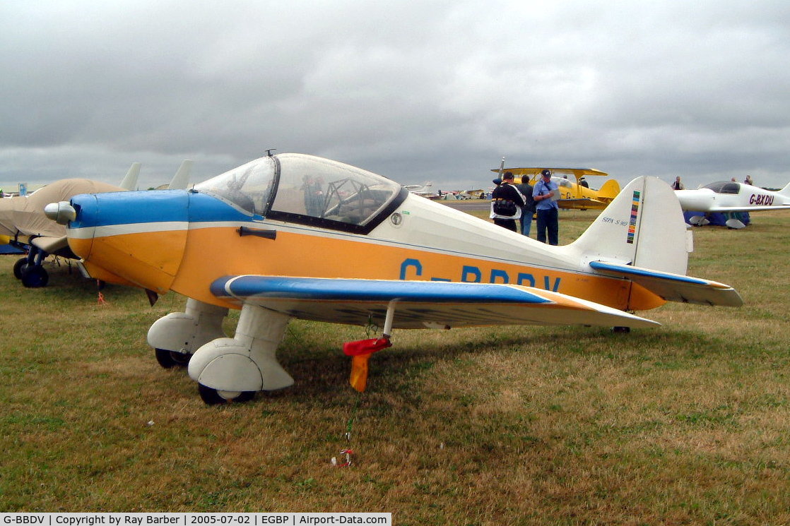 G-BBDV, 1951 SIPA 903 C/N 7, SIPA S.903 [7] Kemble~G 02/07/2005