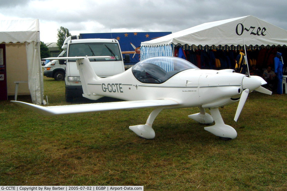 G-CCTE, 2004 Dyn'Aero MCR-01 C/N PFA 301-13268, Dyn Aero MCR-01 Banbi VLA Sportster [PFA 301-13268] Kemble~G 02/07/2005