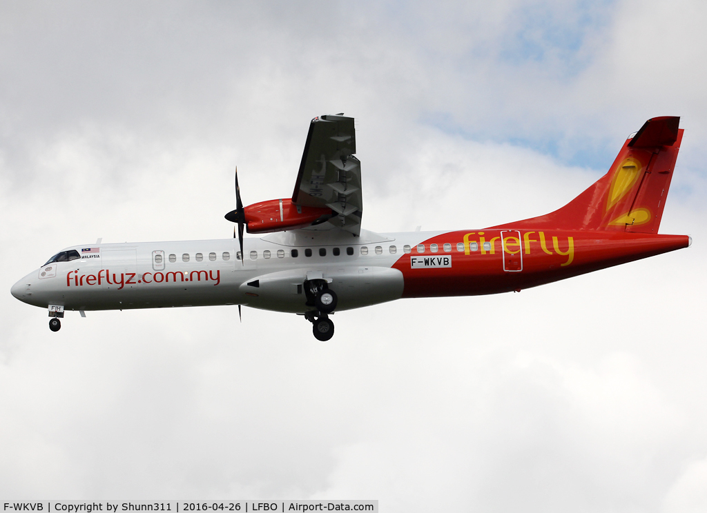 F-WKVB, 2015 ATR 72-212A C/N 1285, C/n 1285 - To be 9M-FIH