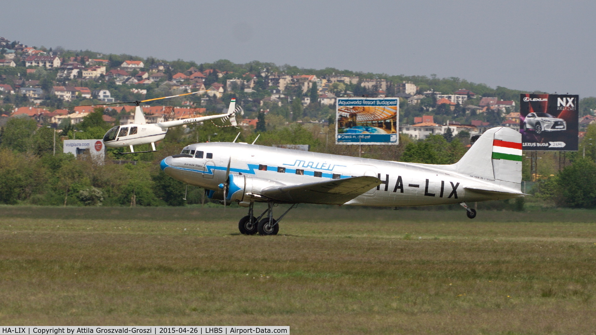HA-LIX, 1949 Lisunov Li-2T Cab C/N 18433209, Budaörs Airport, Hungary. Gold Timer Fundanation airshow