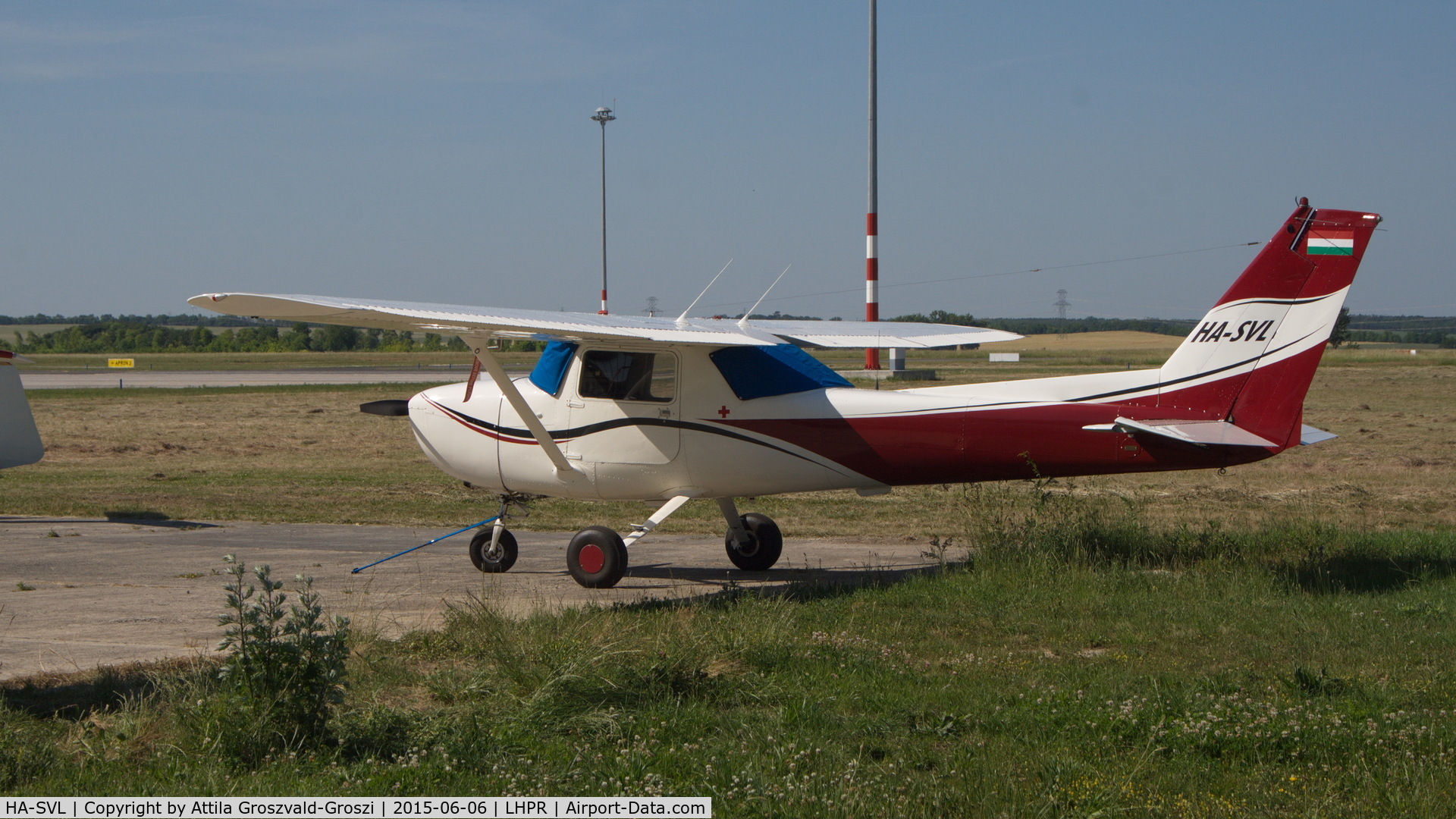 HA-SVL, 1976 Cessna 150M C/N 15077990, Györ-Pér Airport, Hungary