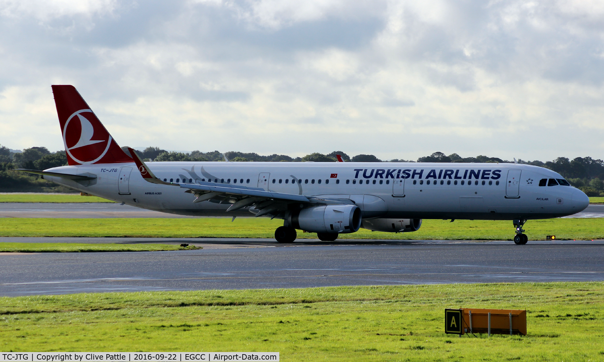 TC-JTG, 2016 Airbus A321-231 C/N 6990, EGCC arrival