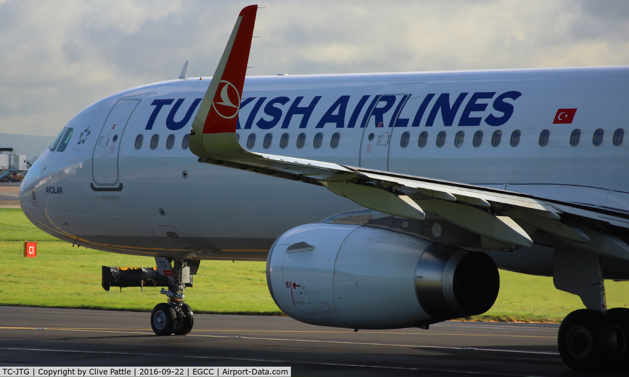 TC-JTG, 2016 Airbus A321-231 C/N 6990, EGCC arrival