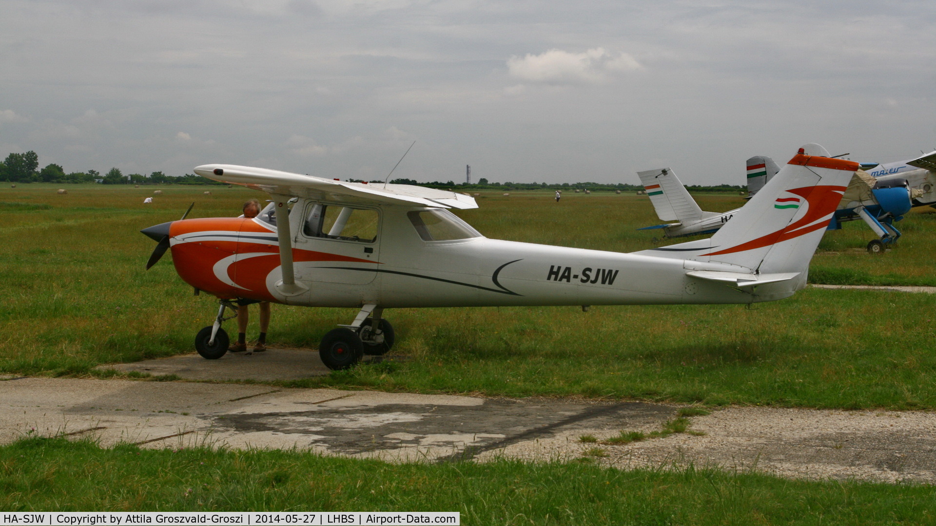HA-SJW, 1968 Cessna 150H C/N 15068122, Budaörs Airport, Hungary
