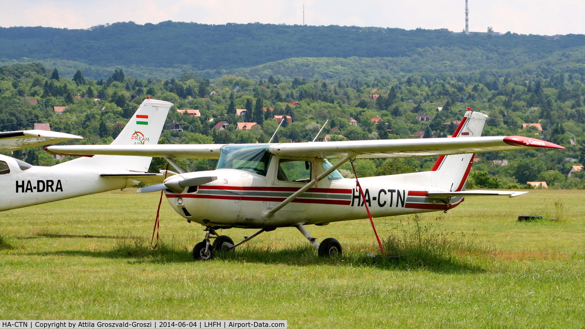 HA-CTN, 1976 Cessna 150M C/N 15079058, Farkashegy Airfield, Hungary