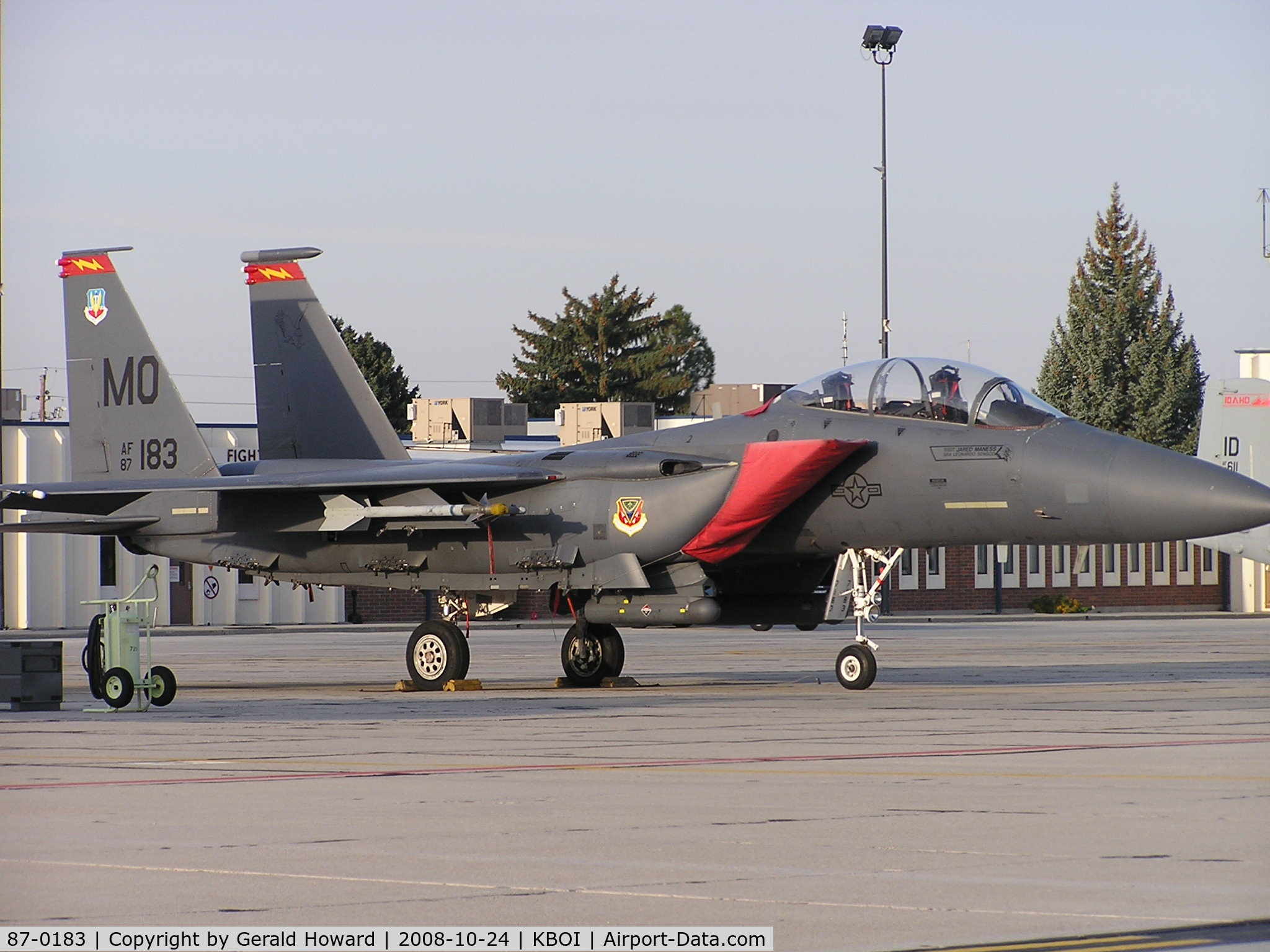 87-0183, 1987 McDonnell Douglas F-15E Strike Eagle C/N 1048/E023, 389TH FIGHTER SQ 