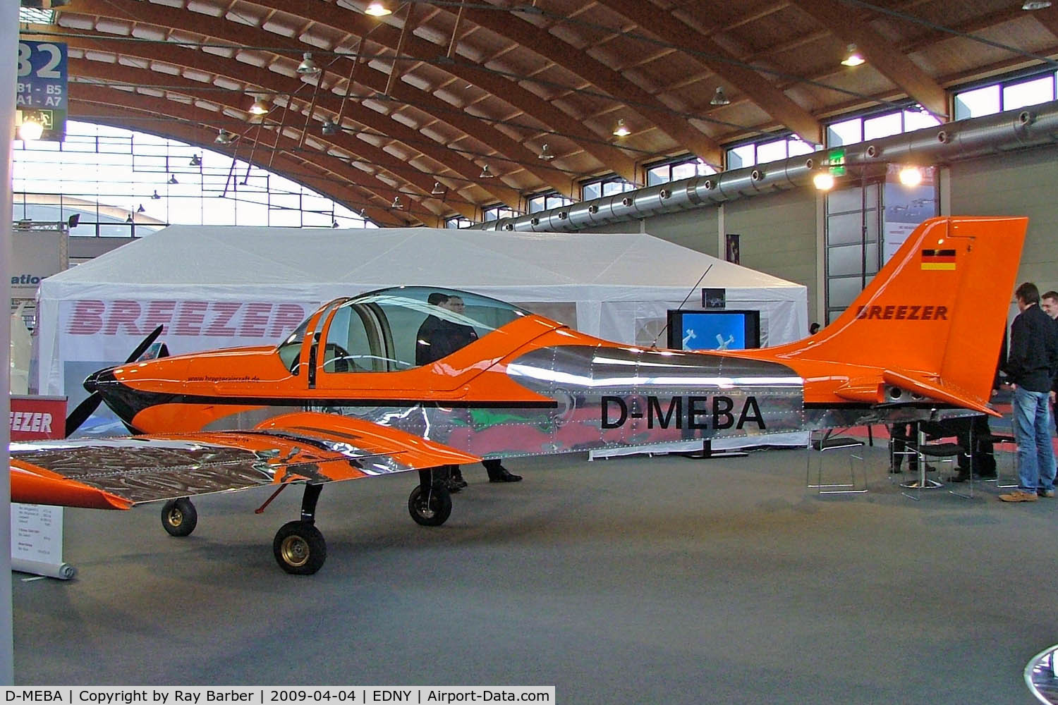 D-MEBA, 2010 Aerostyle B600 C/N 014LSA, Aerostyle Breezer [014LSA] Friedrichshafen~D 04/04/2009