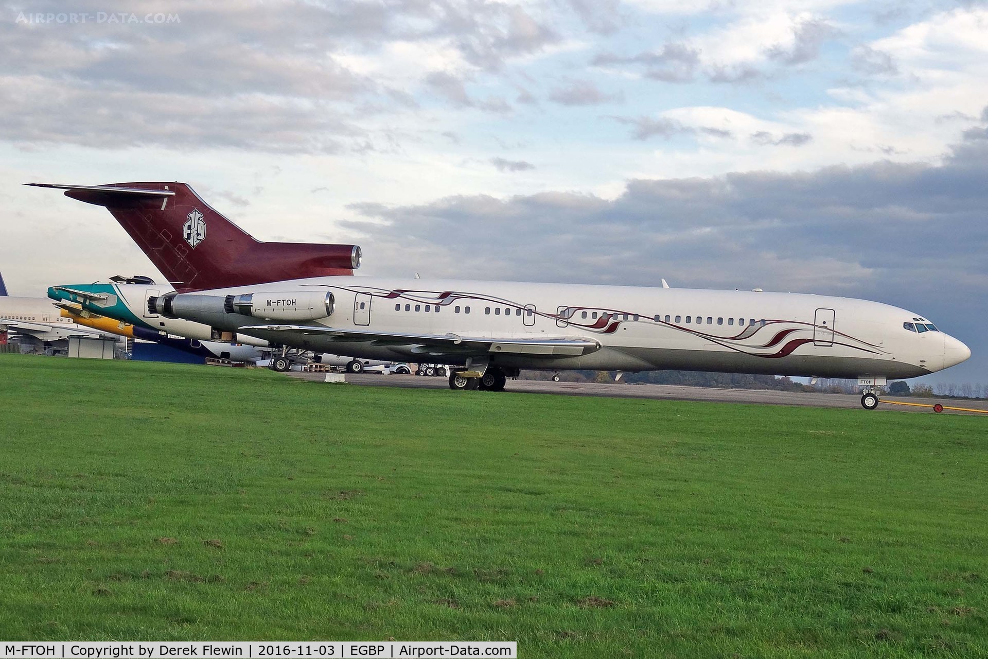 M-FTOH, 1980 Boeing 727-269 C/N 22359, 727-269(A), strong aviation, previously N8291V, 9K-AFA, N169KT, stored.