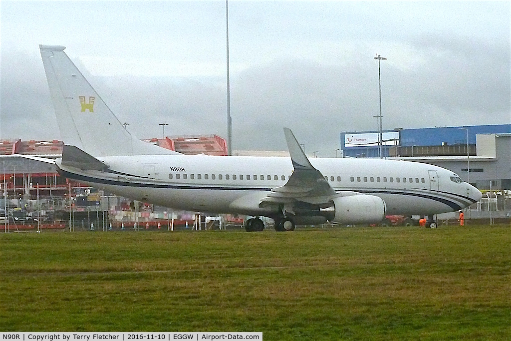N90R, 2001 Boeing 737-7EL C/N 32775, 2001 Boeing 737-7EL, c/n: 32775 at Luton