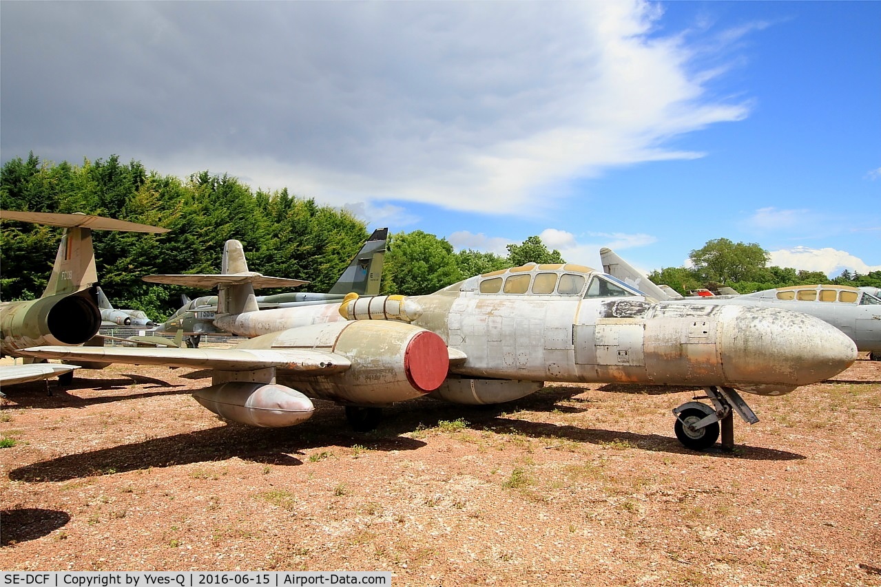 SE-DCF, 1953 Gloster Meteor TT.20 C/N AW5562, Gloster Meteor TT.20, Preserved at Savigny-Les Beaune Museum