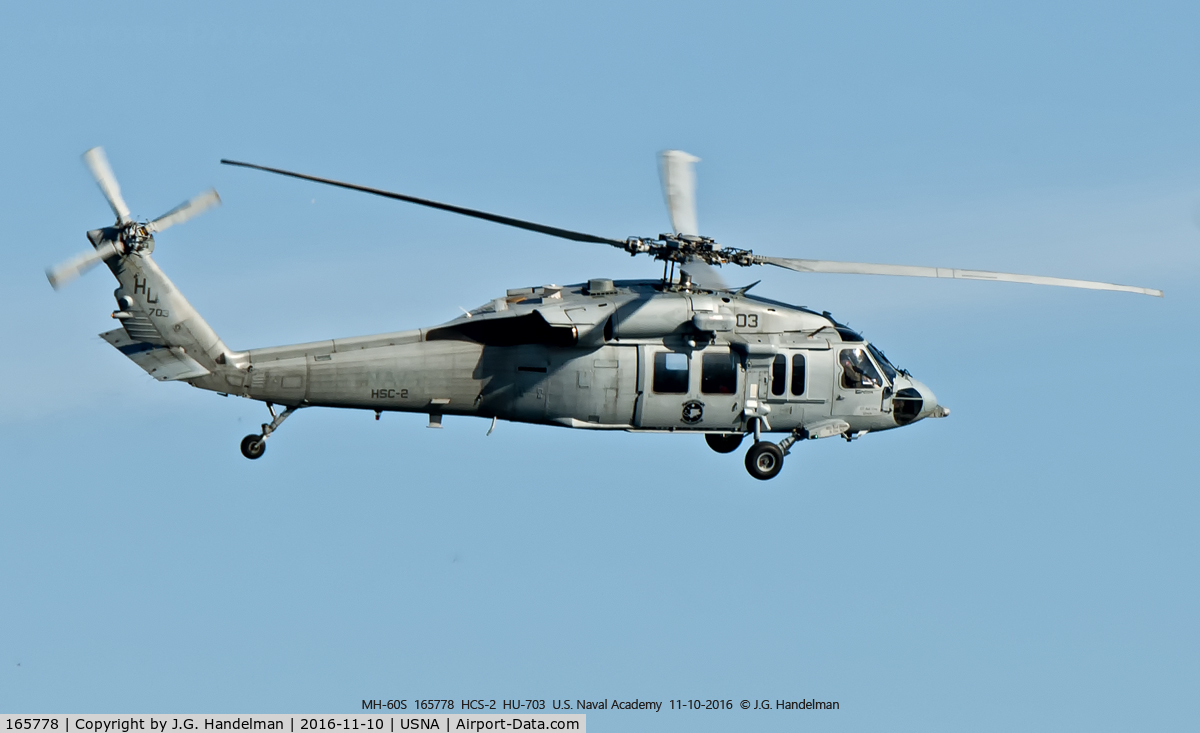 165778, Sikorsky MH-60S Knighthawk C/N 70-2771, In flight.