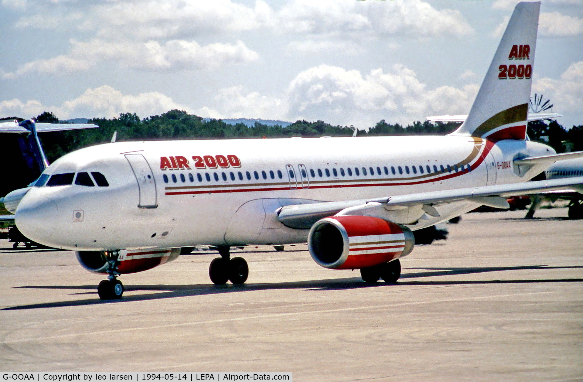 G-OOAA, 1992 Airbus A320-231 C/N 291, Palma de Mallorca 14.5.94