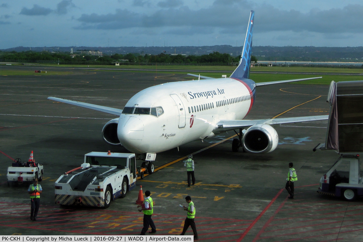 PK-CKH, 1991 Boeing 737-3Y0 C/N 25179, At Denpasar