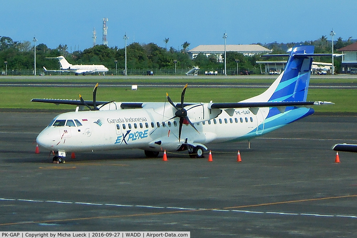 PK-GAP, 2016 ATR 72-600 (72-212A) C/N 1340, only 2 months old