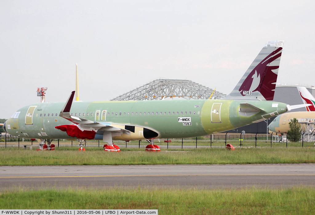 F-WWDK, 2016 Airbus A320-271N C/N 7083, C/n 7083 - for Qatar Airways