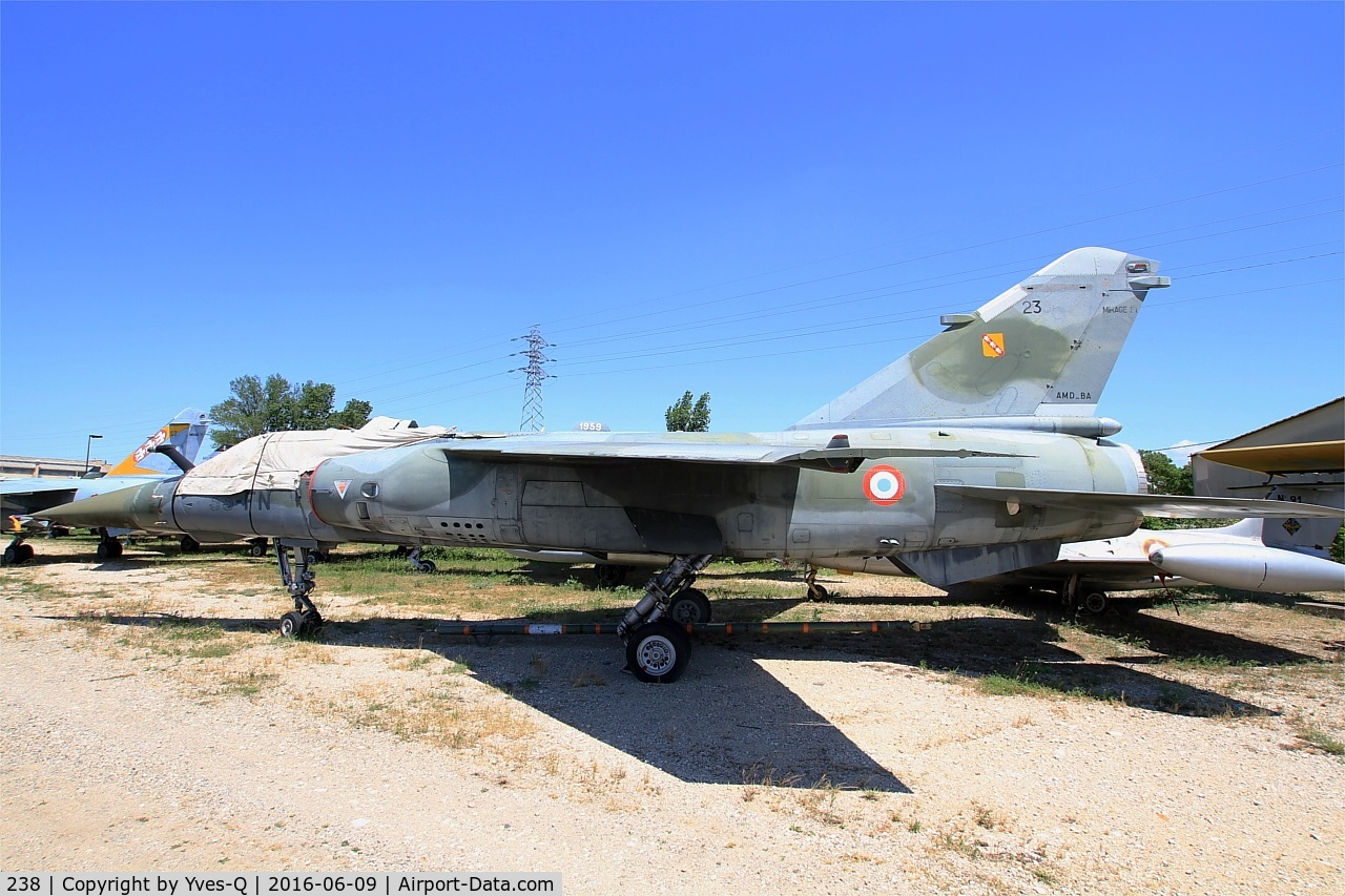 238, Dassault Mirage F.1CT C/N 238, Dassault Mirage F.1CT (33-FN), preserved at 