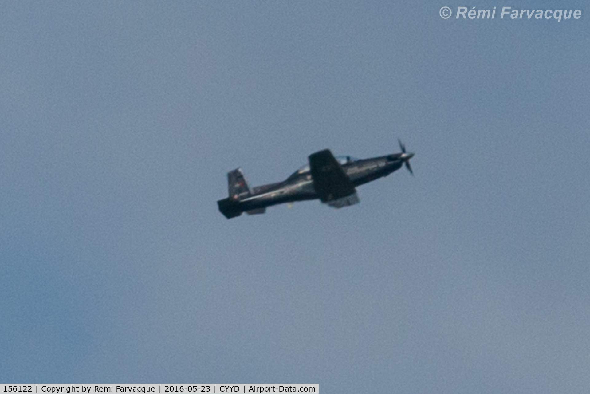 156122, 2000 Raytheon CT-156 Harvard II C/N PF-22, Take-off from Smithers airport (YYD)