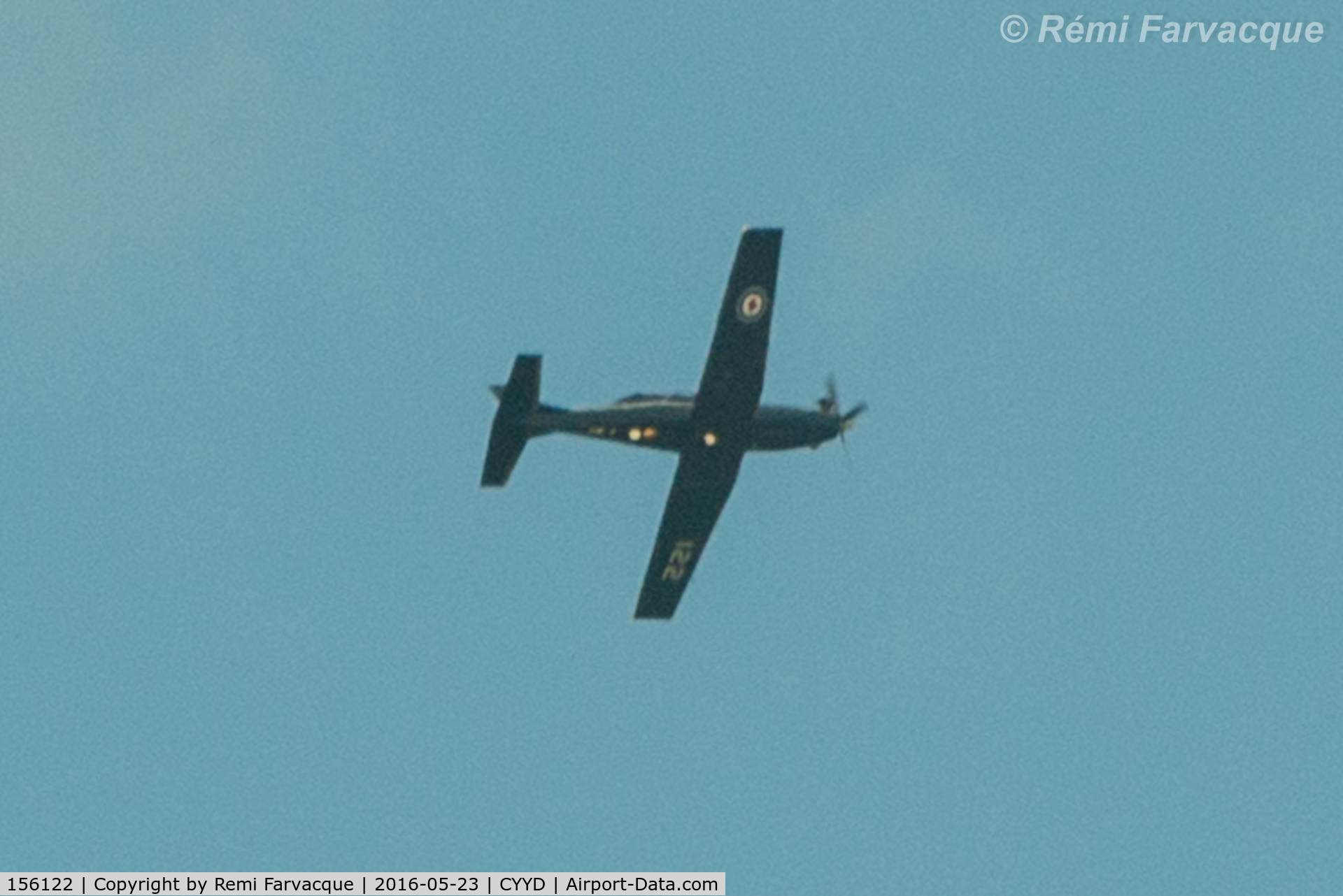 156122, 2000 Raytheon CT-156 Harvard II C/N PF-22, Take-off from Smithers airport (YYD)