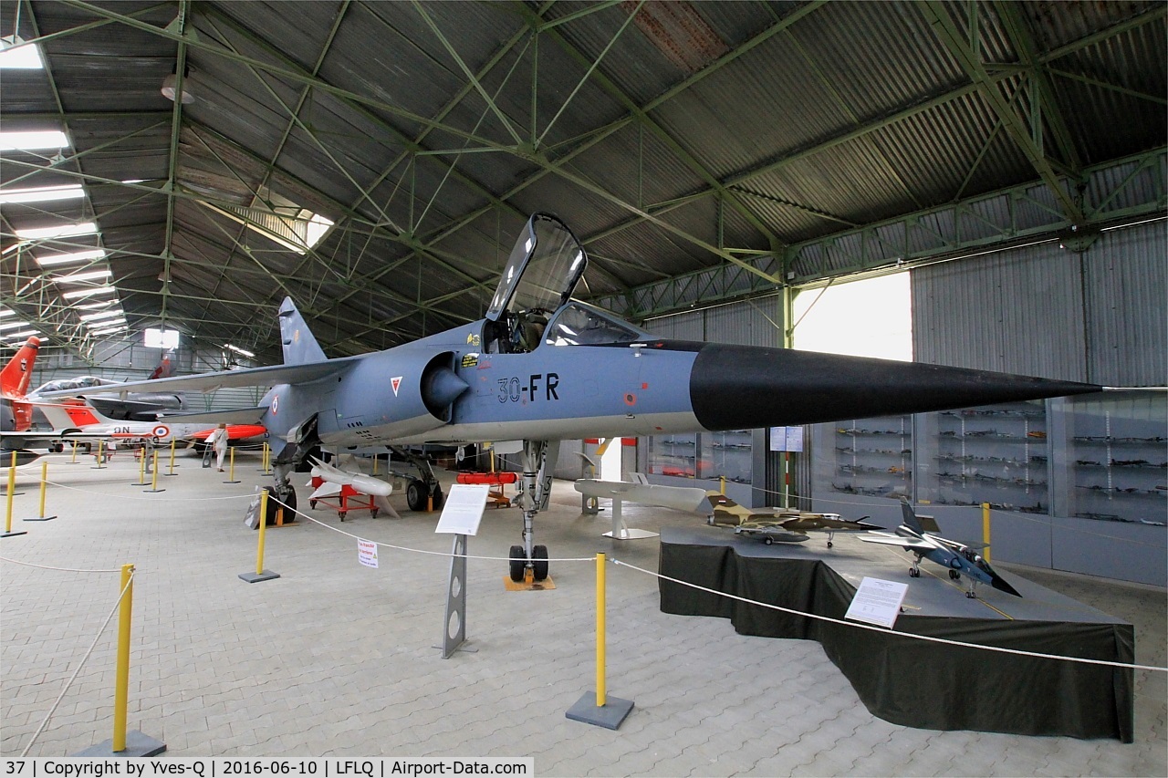 37, Dassault Mirage F.1C C/N 37, Dassault Mirage F1C, Musée Européen de l'Aviation de Chasse at Montélimar-Ancône airfield (LFLQ)
