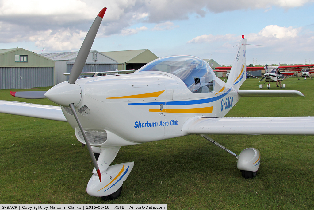 G-SACP, 2013 Aero AT-3 R100 C/N AT3-062, Aero AT-3 R100, Fishburn Airfield UK, September 19th 2016.