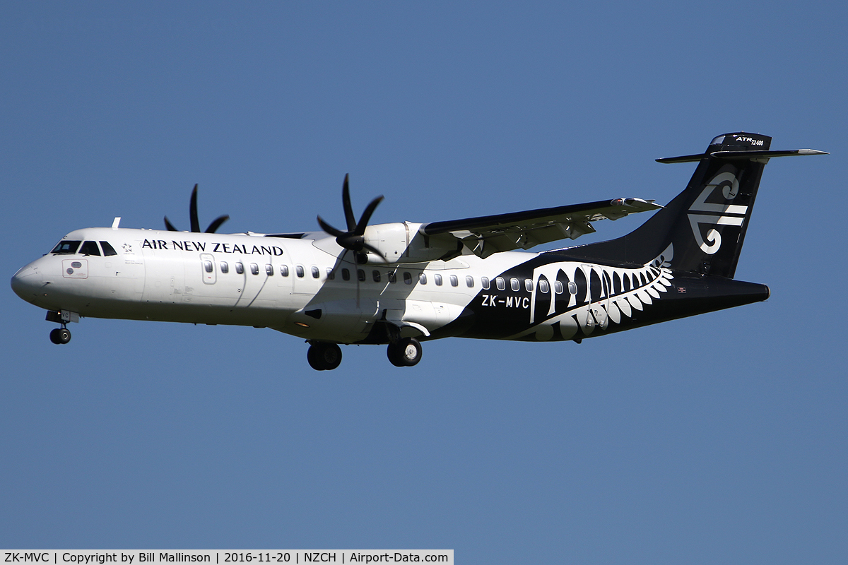 ZK-MVC, 2013 ATR 72-600 C/N 1084, NZ5041 from WLG