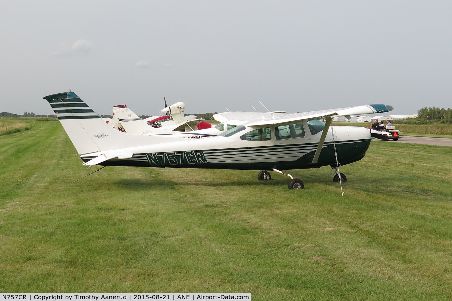 N757CR, Cessna TR182 Turbo Skylane RG C/N R18201216, Cessna TR182, c/n: R18201216,  2015 AOPA FLY-IN Minneapolis, MN