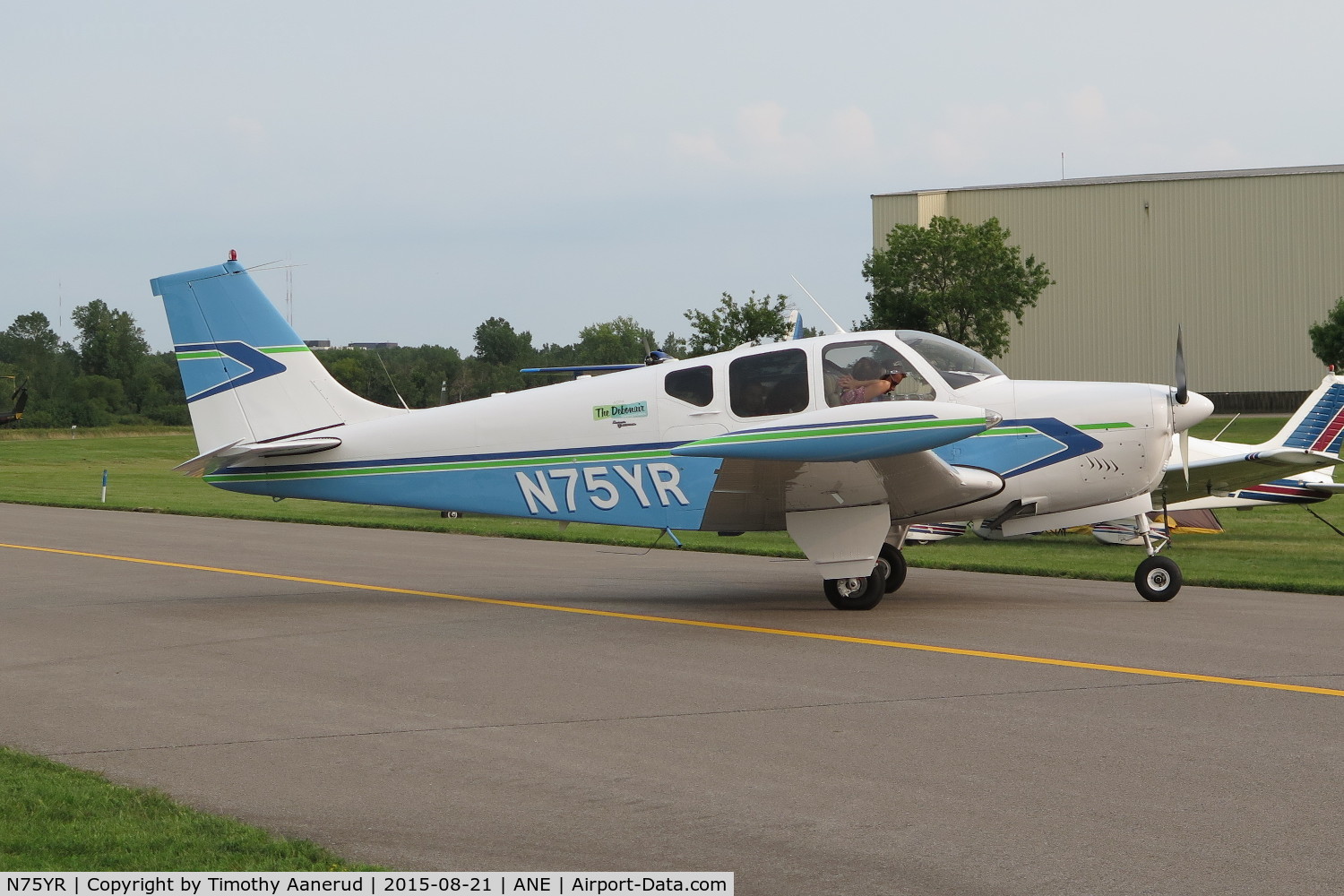 N75YR, 1963 Beech 35-B33 Debonair C/N CD-685, 1963 Beech 35-B33, c/n: CD-685, 2015 AOPA FLY-IN Minneapolis, MN