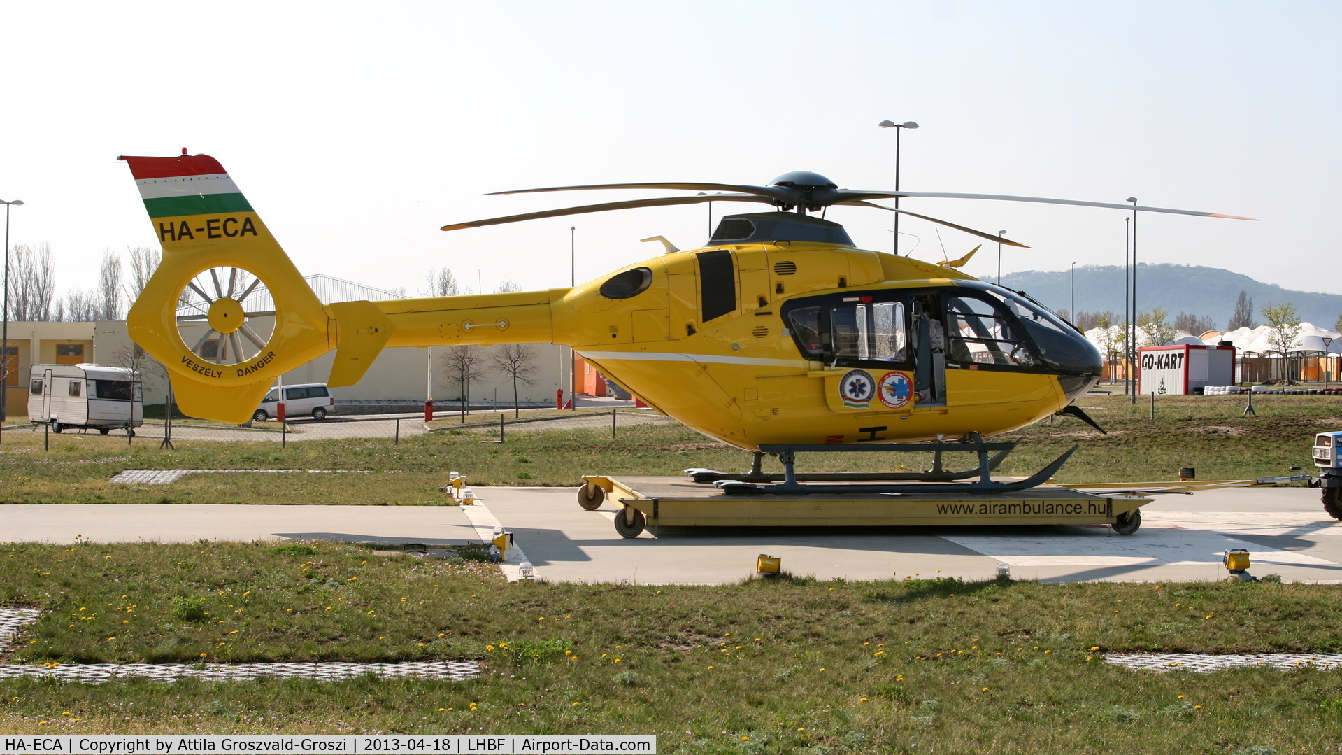HA-ECA, 2006 Eurocopter EC-135T-2 C/N 0500, Balatonfüred Air Ambulance Base, Hungary