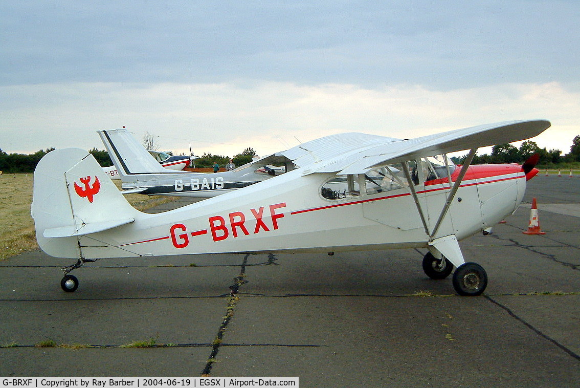 G-BRXF, 1946 Aeronca 11AC Chief C/N 11AC-1033, Aeronca 11AC Chief [11AC-1033] North Weald~G 19/06/2004
