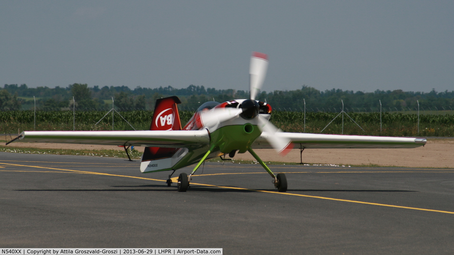 N540XX, 2008 MX Aircraft MXS C/N 6, Györ-Pér Airport, Hungary