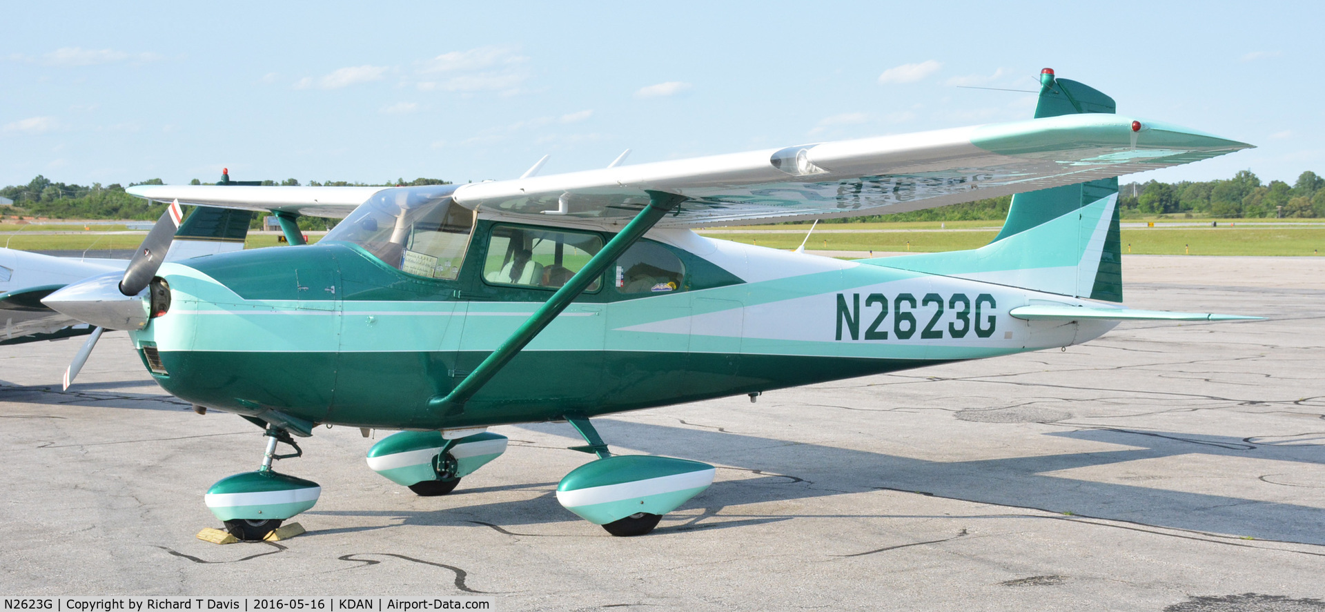 N2623G, 1959 Cessna 182B Skylane C/N 51923, 1959 Cessna 182B in Danville Va. 